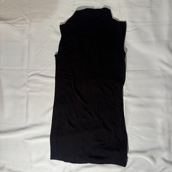 Old Navy Mock Neck Mini Dress Black Size M - Picture 3 of 5